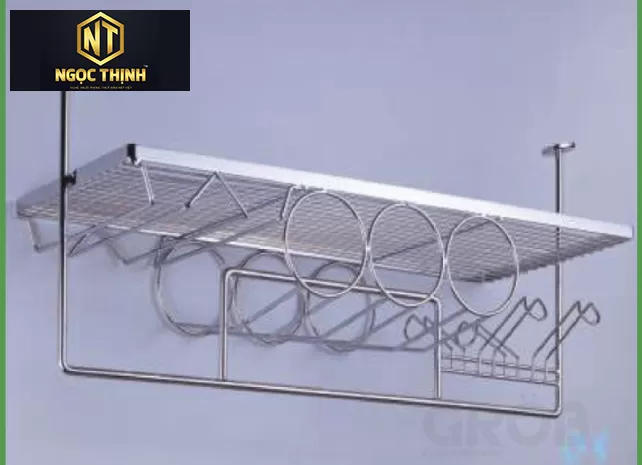 GIÁ TREO LY INOX 304 TẠI Vĩnh Cửu
